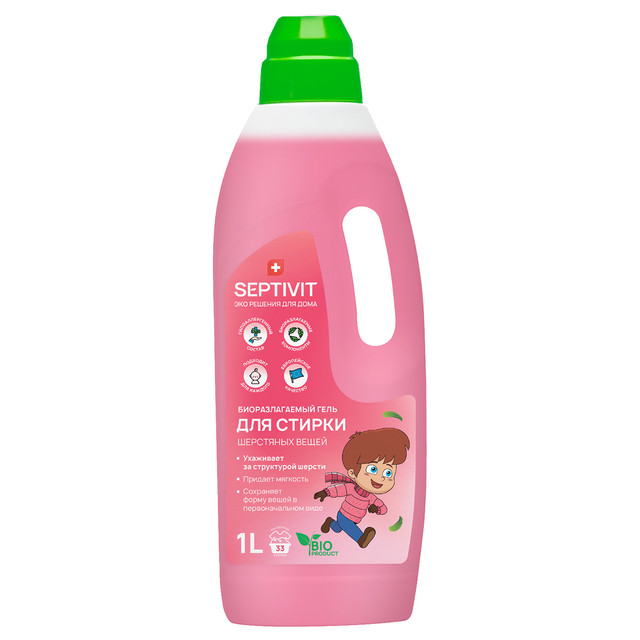 

Гель для стирки шерстяных тканей Septivit Premium 1л