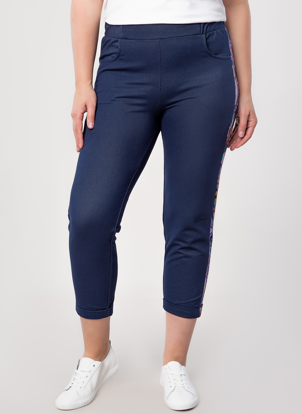 

Брюки женские Каляев 61615 синие 46 RU, 61615