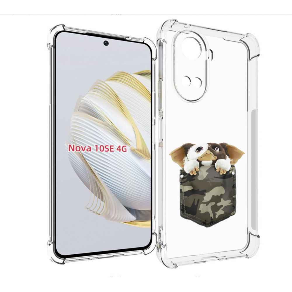 

Чехол MyPads Гизмо для Huawei Nova 10 SE, Прозрачный, Tocco