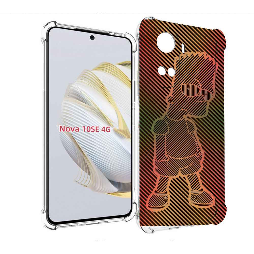 

Чехол MyPads Графический-Барт-Симпсон для Huawei Nova 10 SE, Прозрачный, Tocco