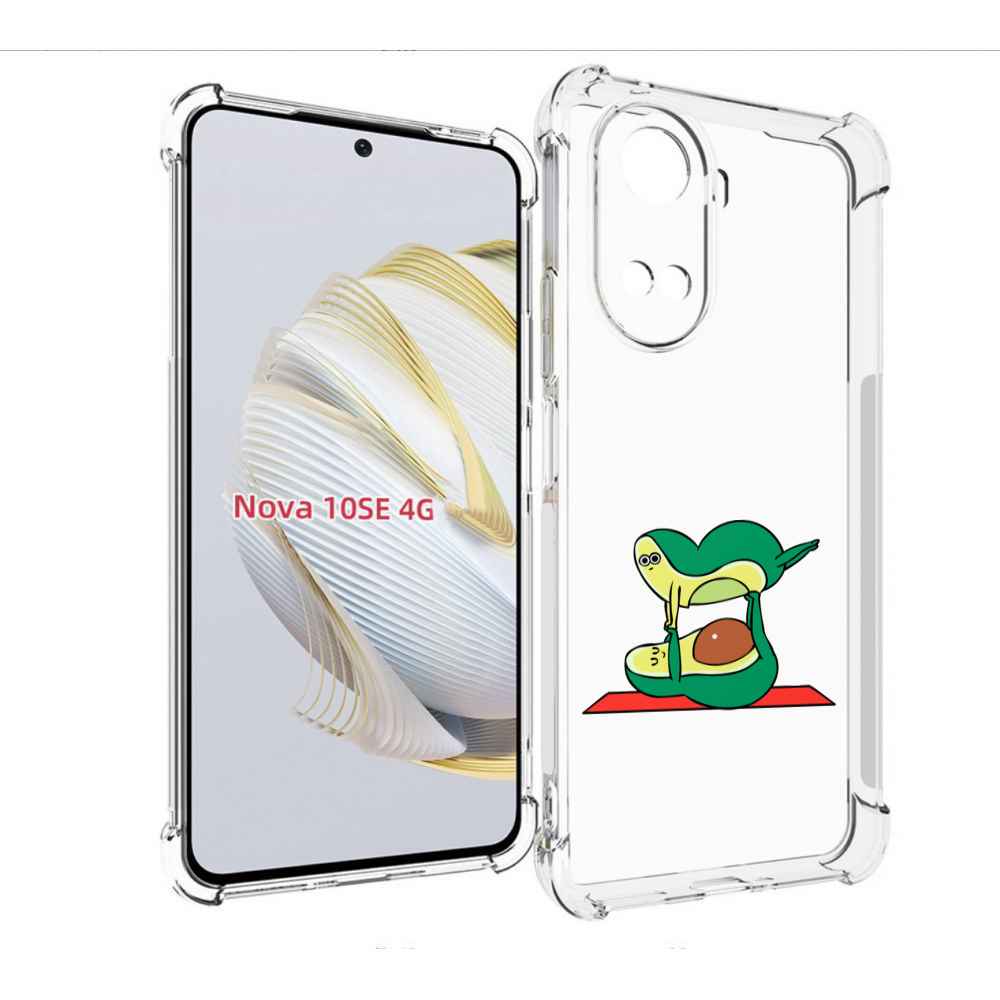 

Чехол MyPads Две-половинки для Huawei Nova 10 SE, Прозрачный, Tocco