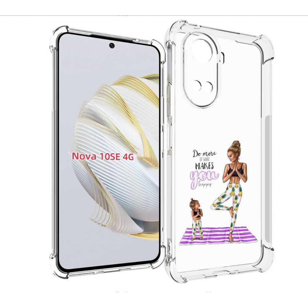 

Чехол MyPads Девочки-в-ананасах для Huawei Nova 10 SE, Прозрачный, Tocco