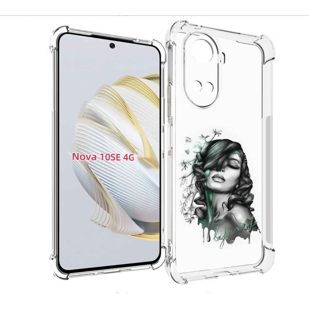 

Чехол MyPads Девушка 2 для Huawei Nova 10 SE, Прозрачный, Tocco