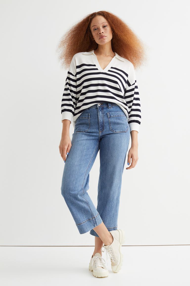 

Джинсы женские H&M 1049771001 синие 46 EU (доставка из-за рубежа), 1049771001
