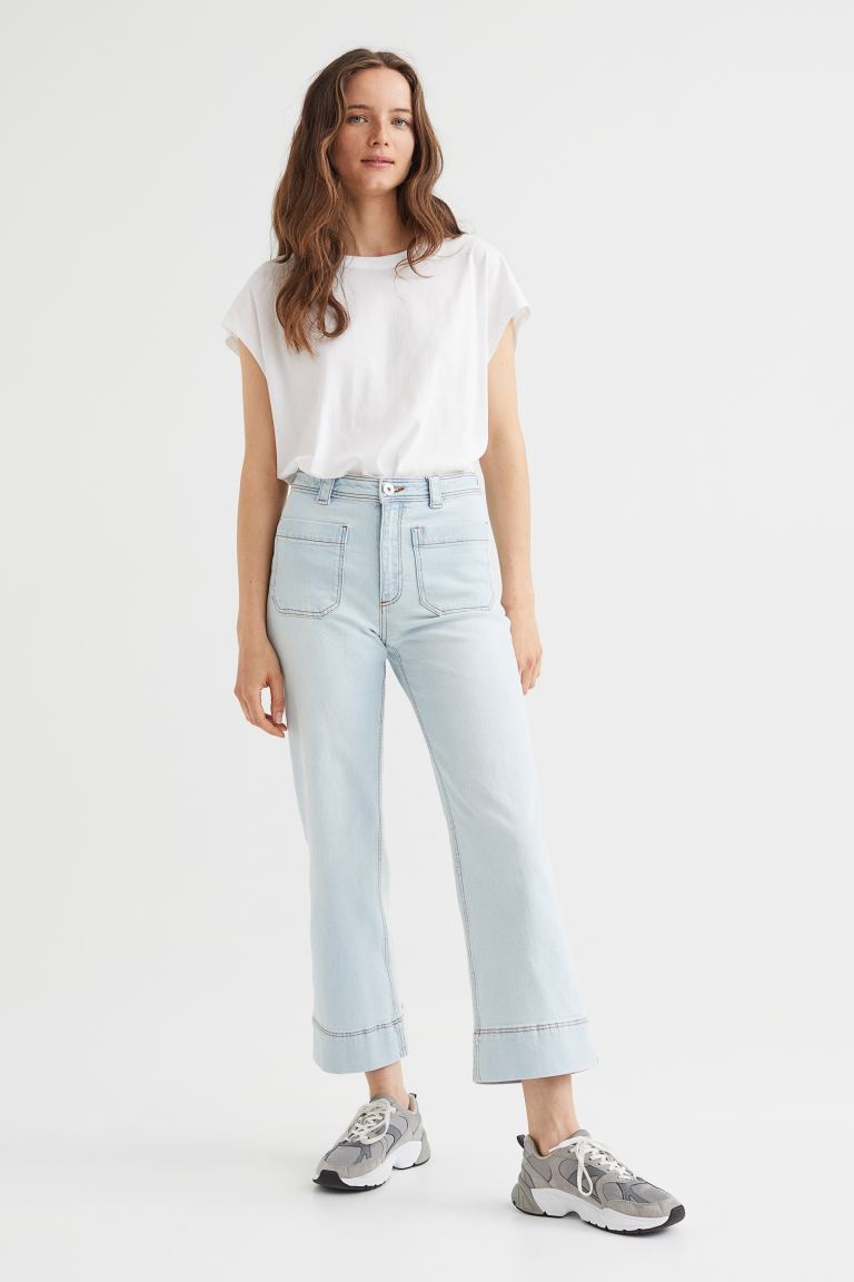 

Джинсы женские H&M 1049771004 синие 34 (доставка из-за рубежа), 1049771004