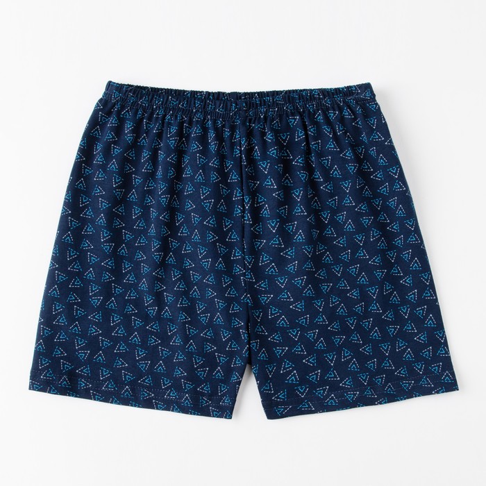 

Трусы для мальчика, цвет синий/треугольники, рост 122 см (64)