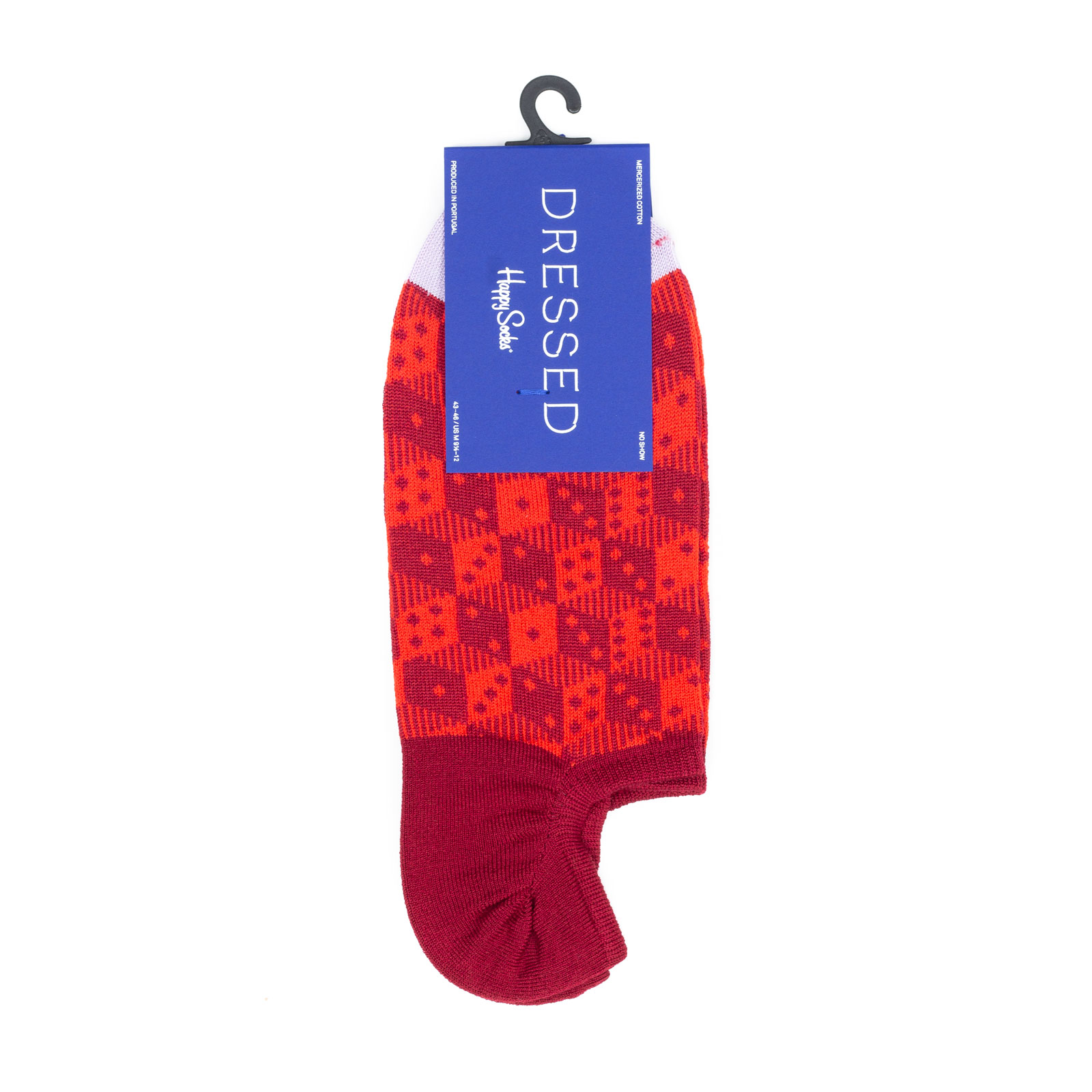фото Носки мужские happy socks dressed_no_show_dice красные 43-46
