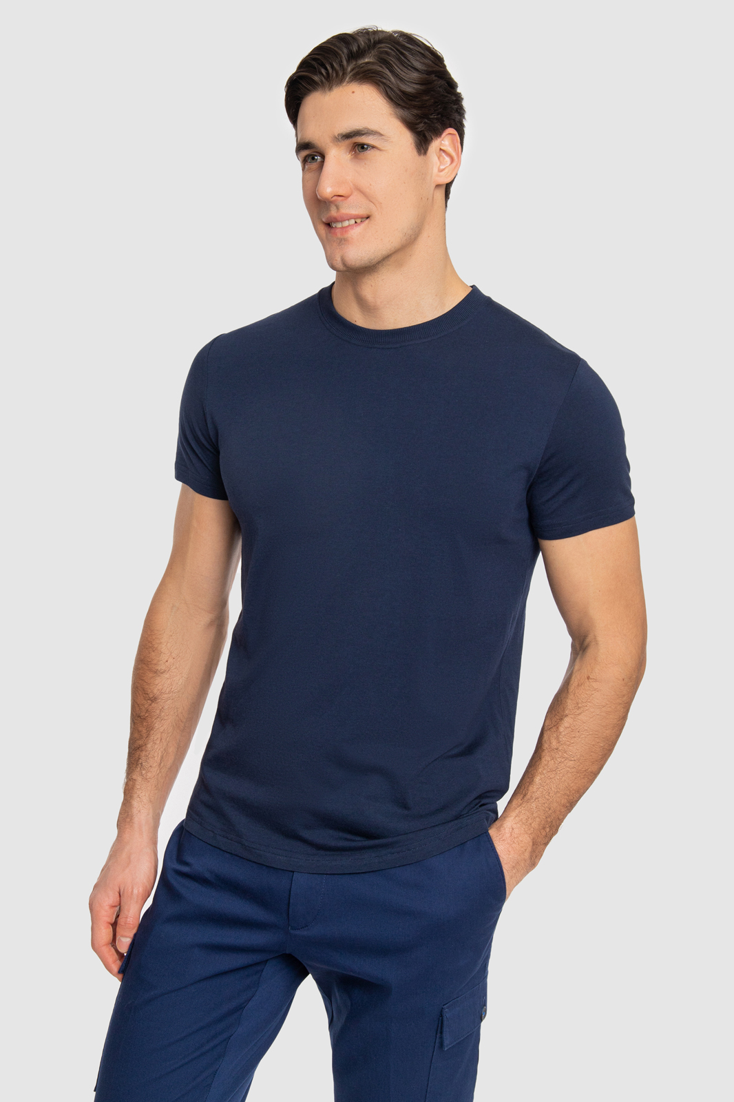 

Футболка мужская Kanzler TSC03SS-TM/90 синяя XS, Синий, TSC03SS-TM/90