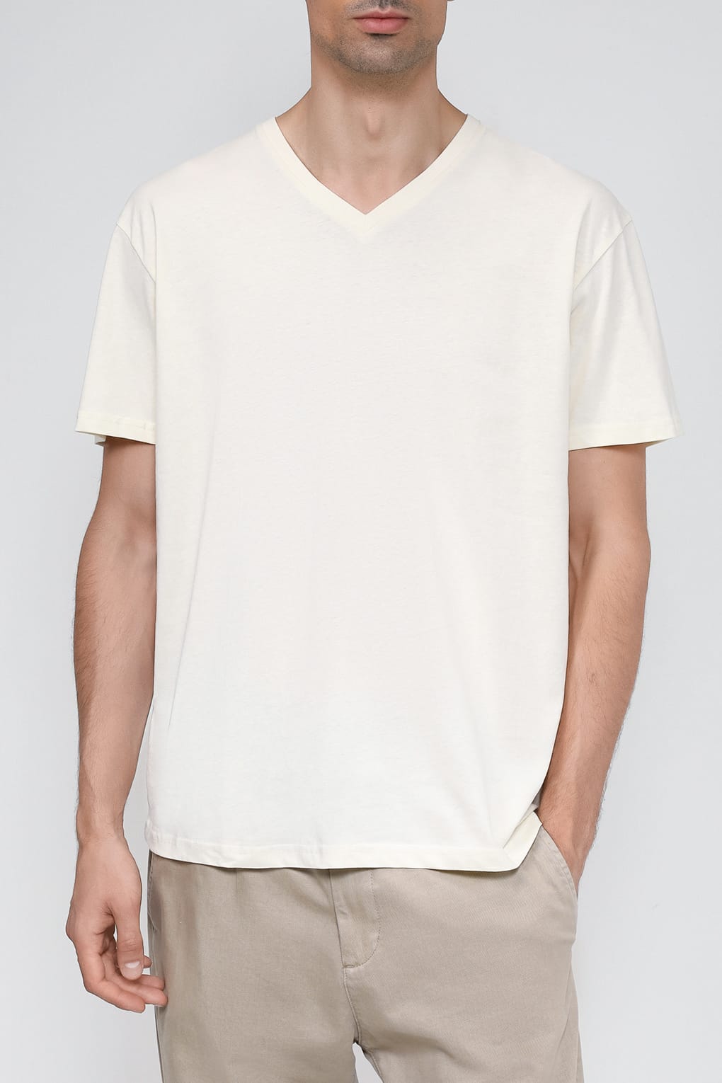 

Футболка мужская MARCO DI RADI MDR230412211CD белая L, Белый, MDR230412211CD