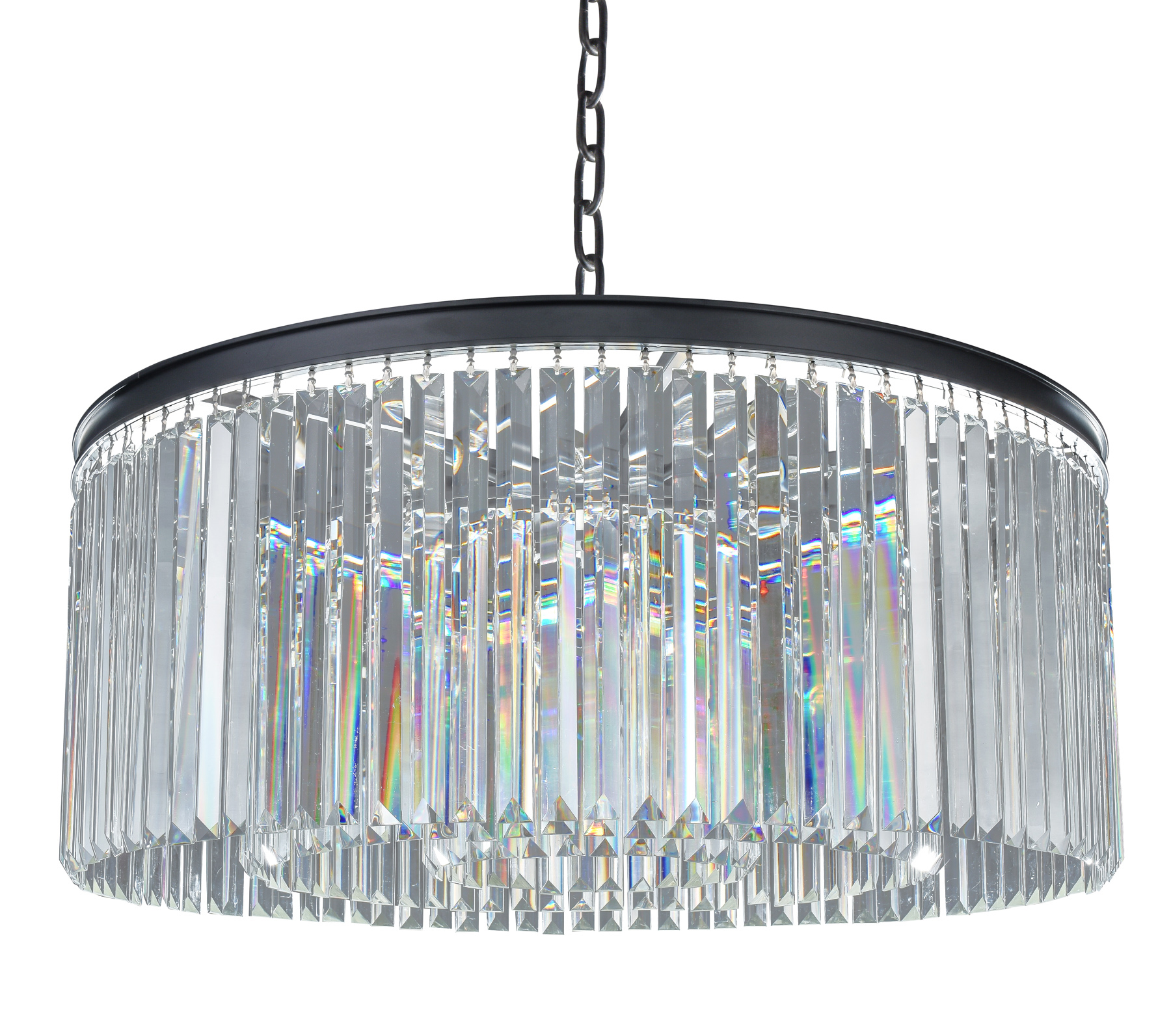

Люстра Prism black 80