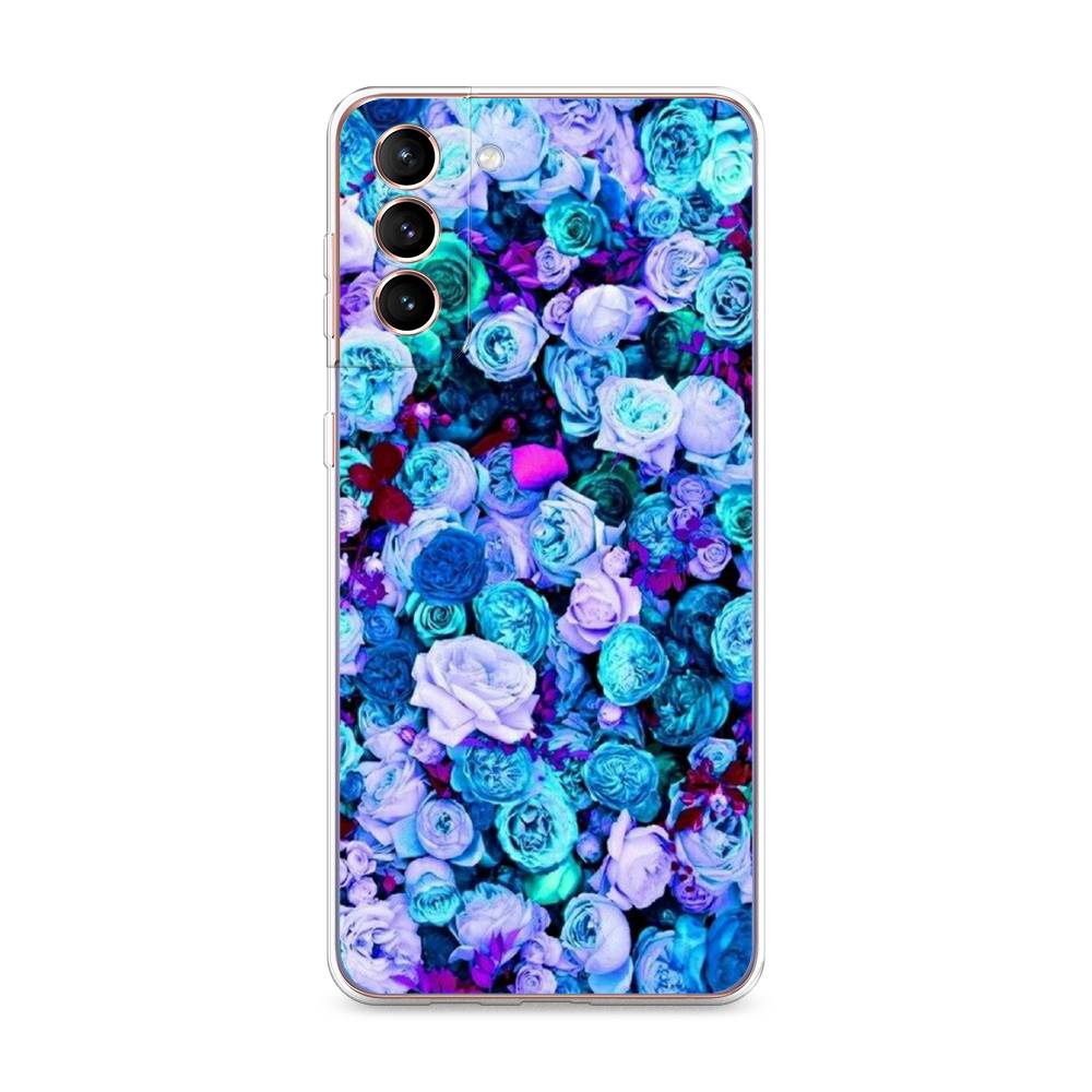 

Чехол на Samsung Galaxy S21 Plus Цветочный ковер, Фиолетовый, 2102150-2