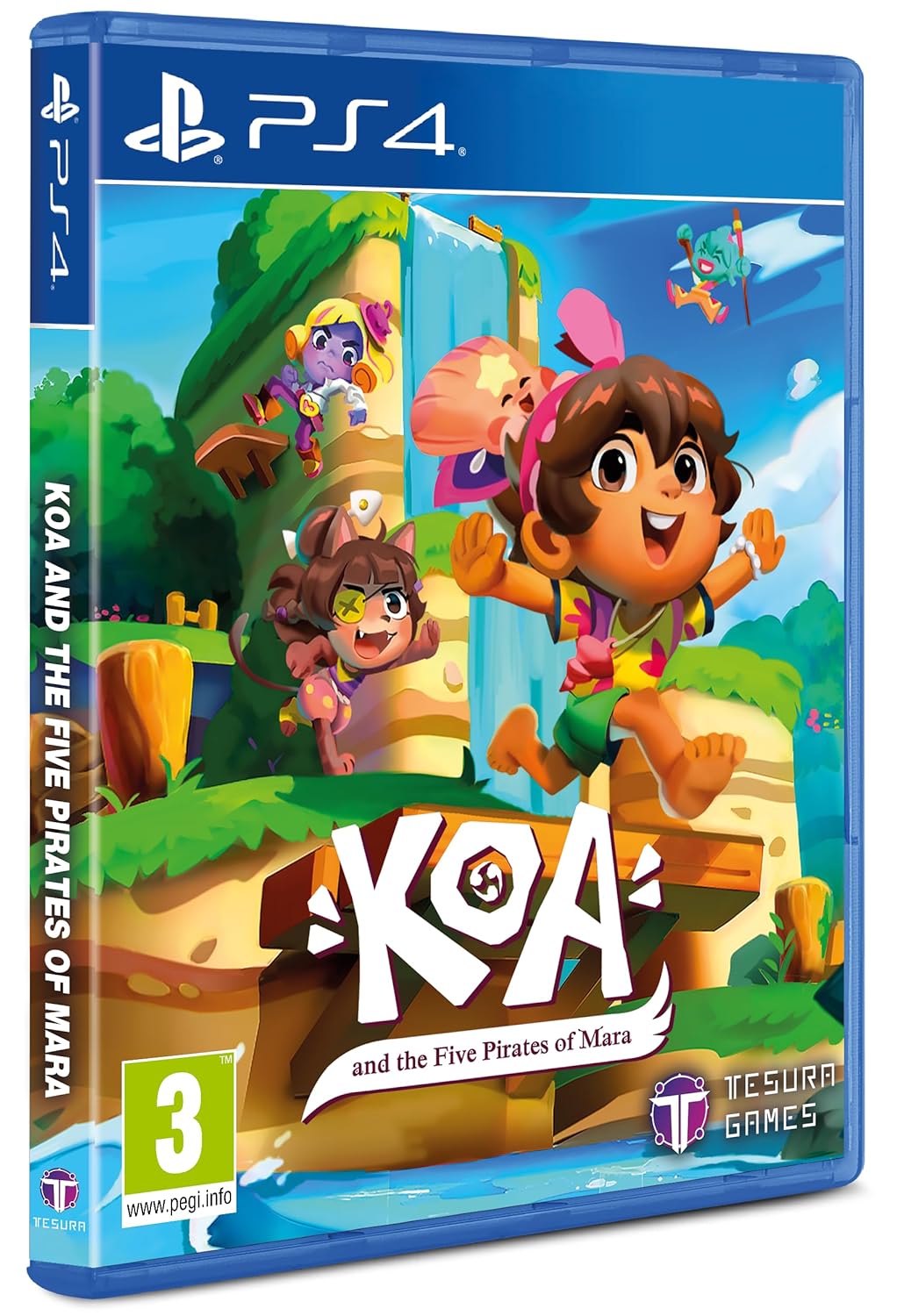 Игра Koa and the Five Pirates of Mara (PlayStation 4, полностью на английском языке)