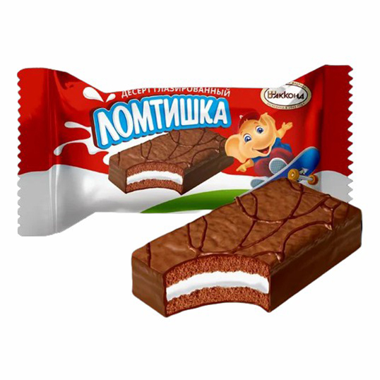 

Конфеты глазированные Ломтишка Минис с кремовой начинкой