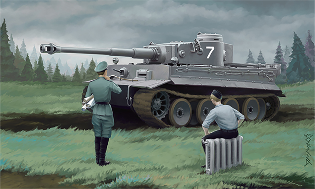 

Картина на холсте с подрамником ХитАрт На полигоне 40x24 см, 2461