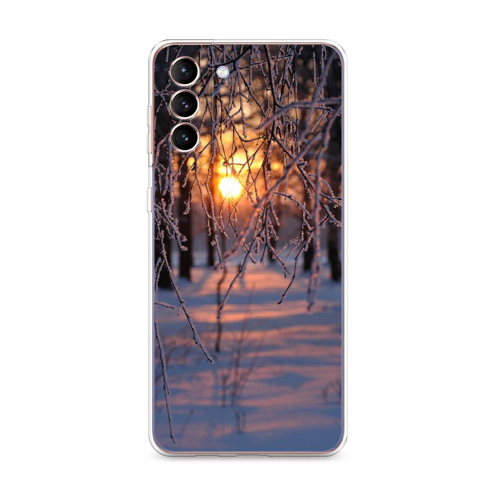 

Чехол на Samsung Galaxy S21 Plus Зима 7, Оранжевый;розовый;черный, 2102150-2