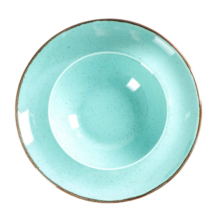 

Тарелка для пасты Turquoise, d=25 см, 500 мл, цвет бирюзовый, Белый