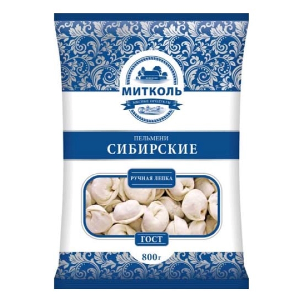 

Пельмени Митколь По-Сибирски 800 г