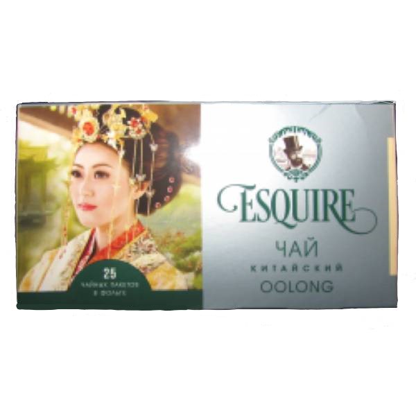 

Чай улун Esquire Китайский Oolong в пакетиках 2 г х 25 шт