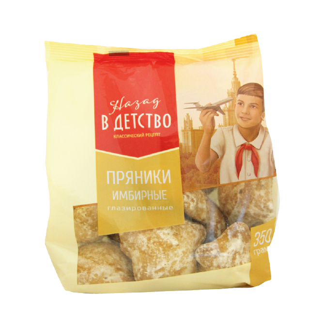 

Пряники Назад в детство имбирные 350 г
