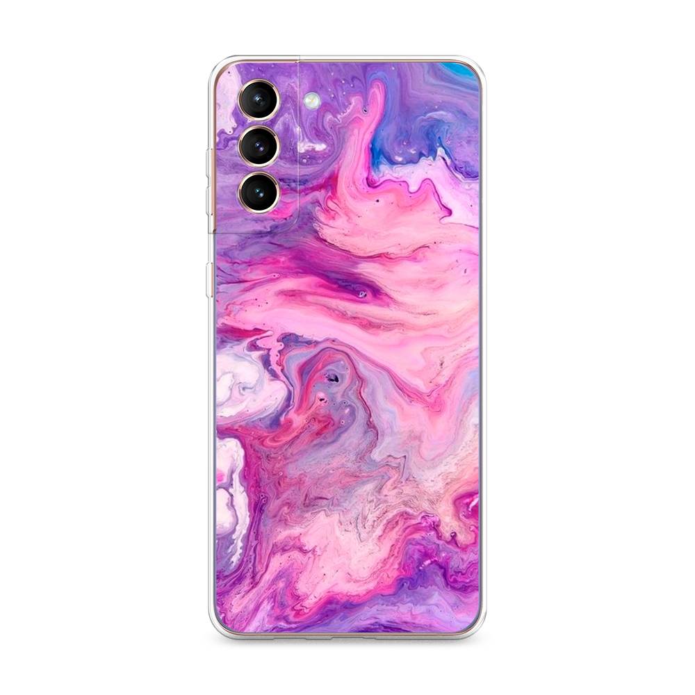 

Чехол на Samsung Galaxy S21 Plus Нежно-розовая абстракция, Розовый, 2102150-3