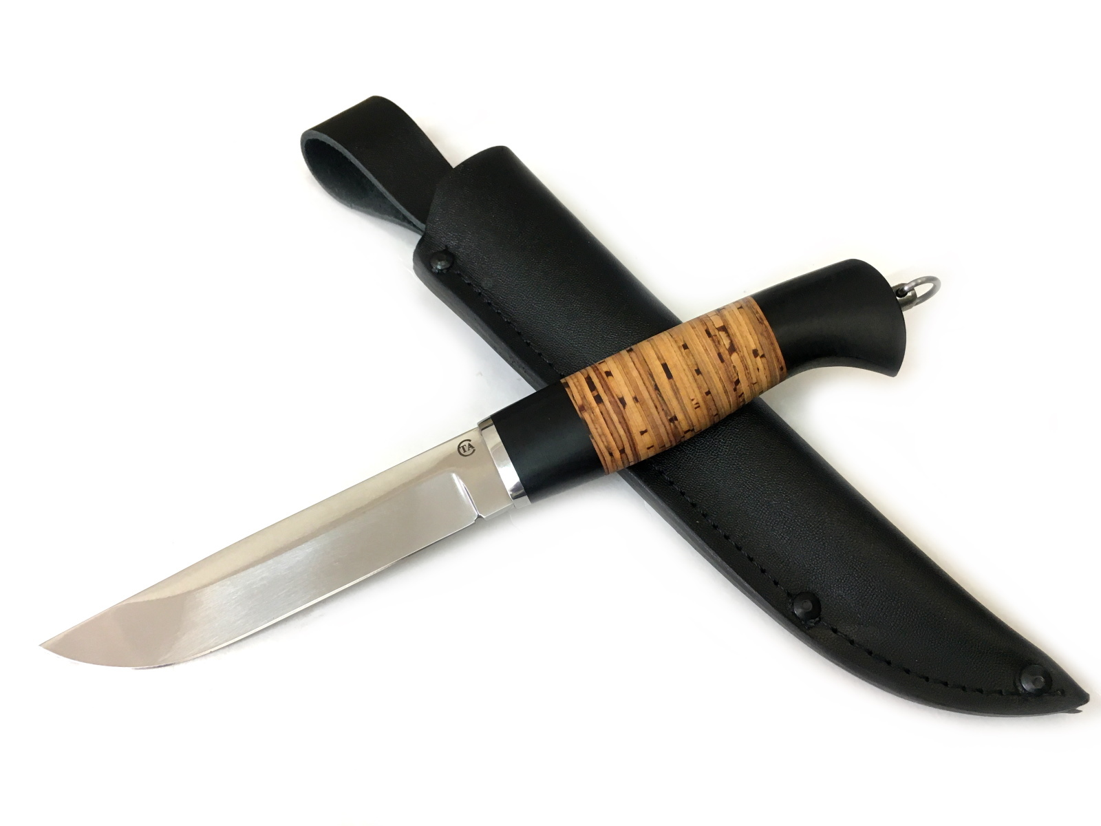 Нож Титов и Солдатова засапожный тип Т, клинок 95Х18, дерево