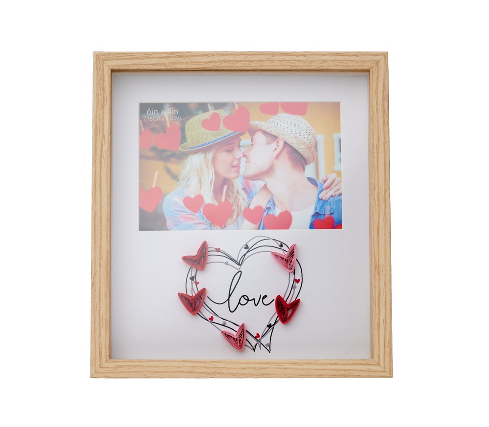 Фоторамка Fotografia Love 10x15 см 890₽