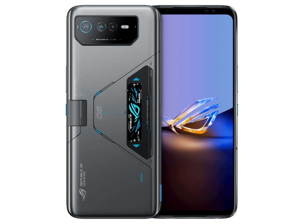 Смартфон ASUS ROG Phone 6D Ultimate 16/512GB grey (90AI00D1-M00080)