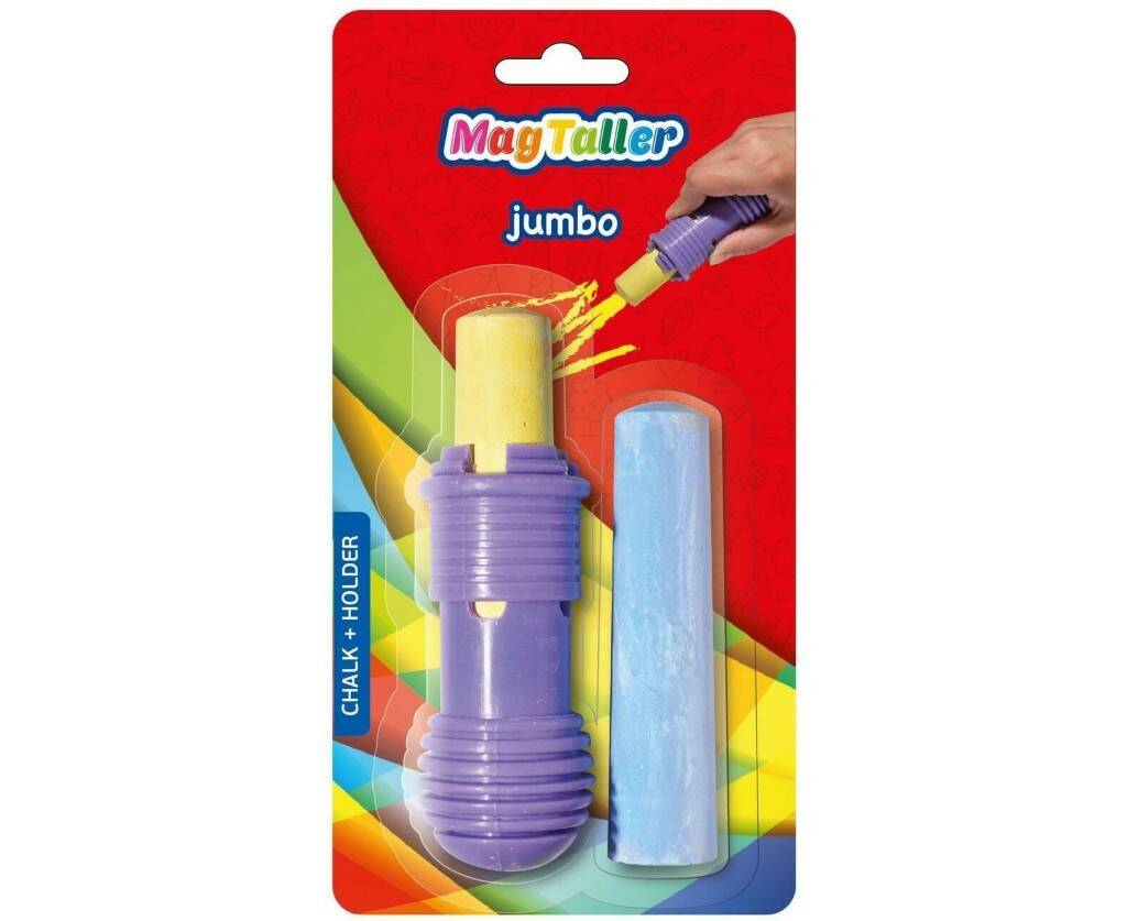 

Мелки MagTaller Jumbo с держателем 2 цвета