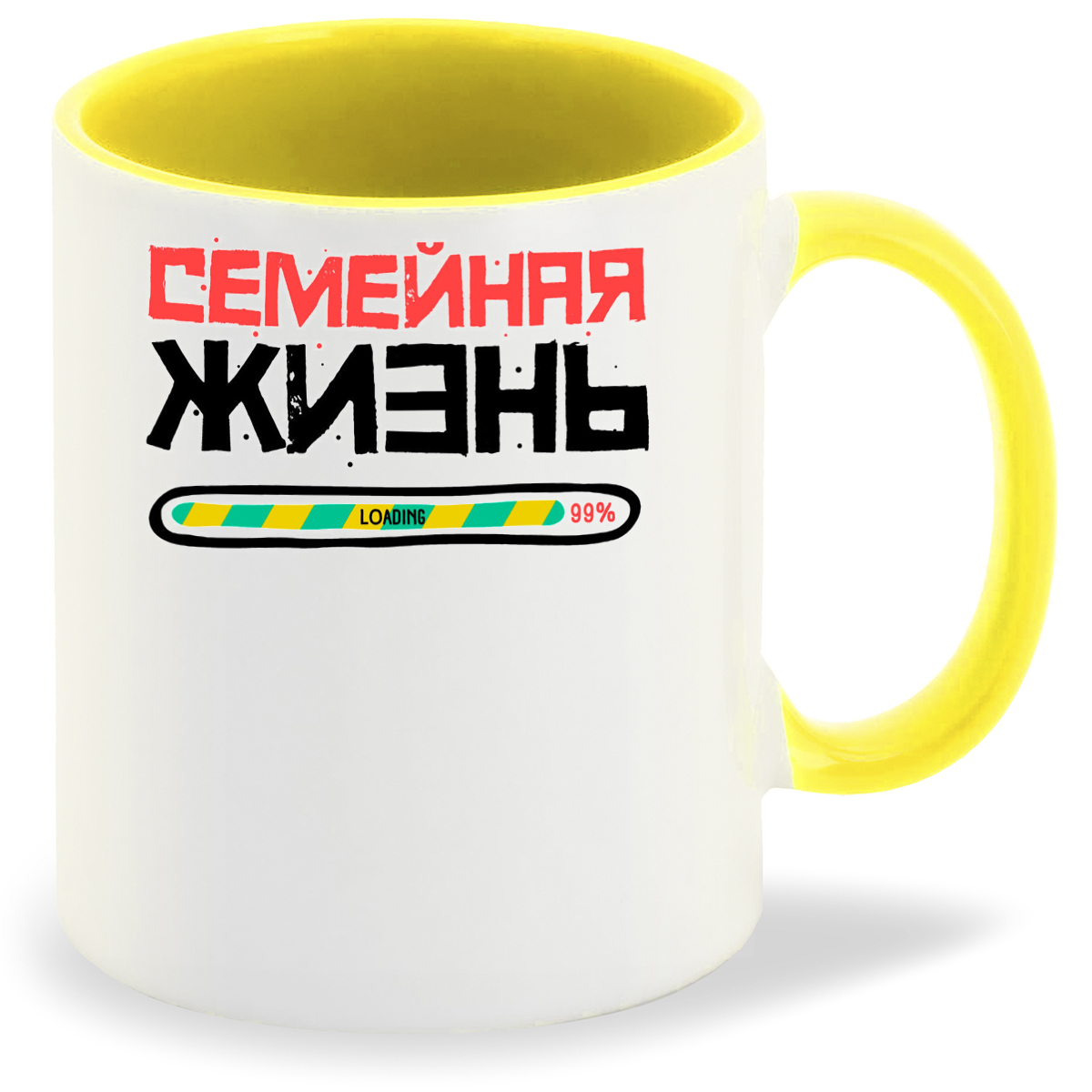 

Кружка CoolPodarok Семейная жизнь