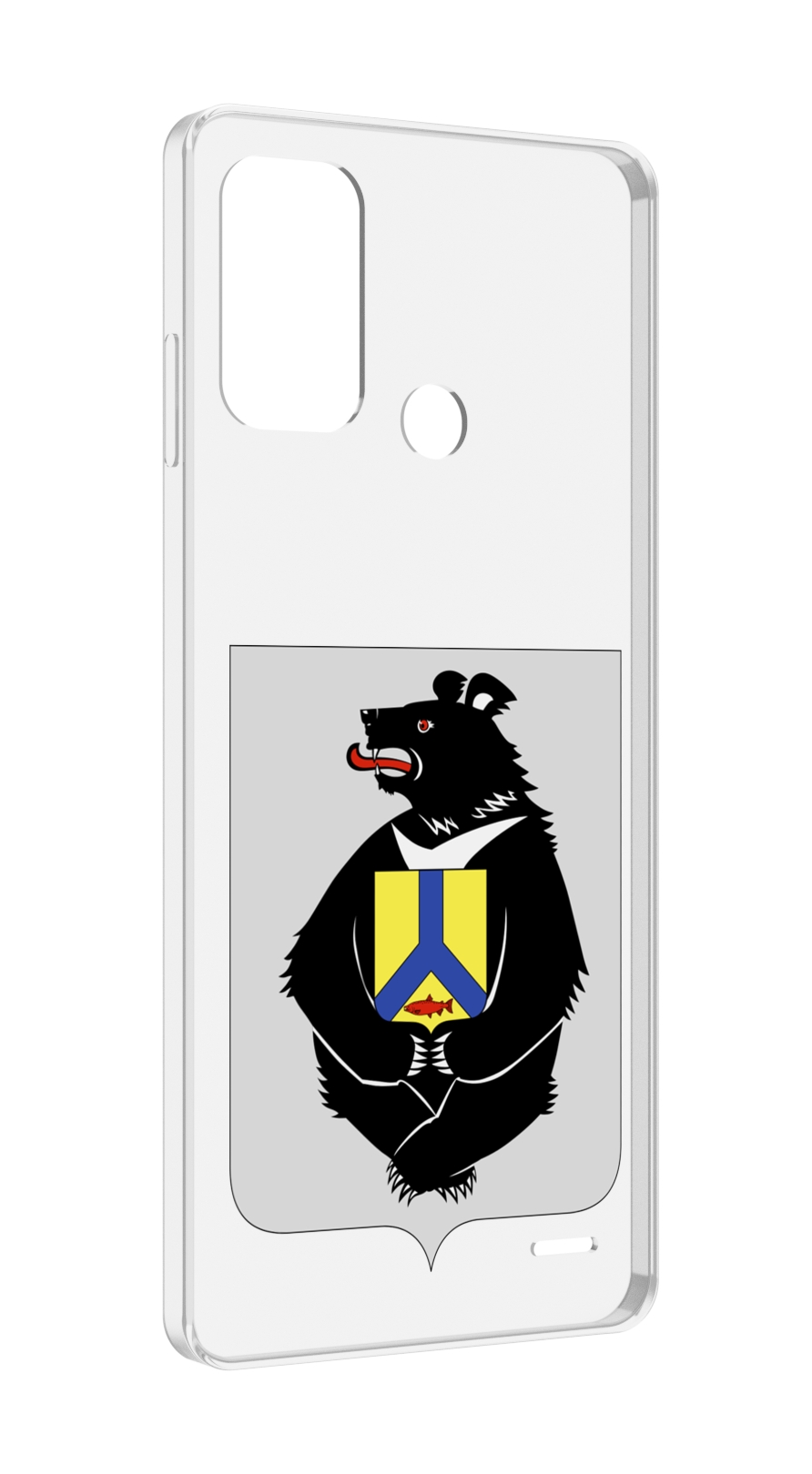 

Чехол MyPads герб-хабаровскии-краи для ZTE Blade A52, Прозрачный, Tocco