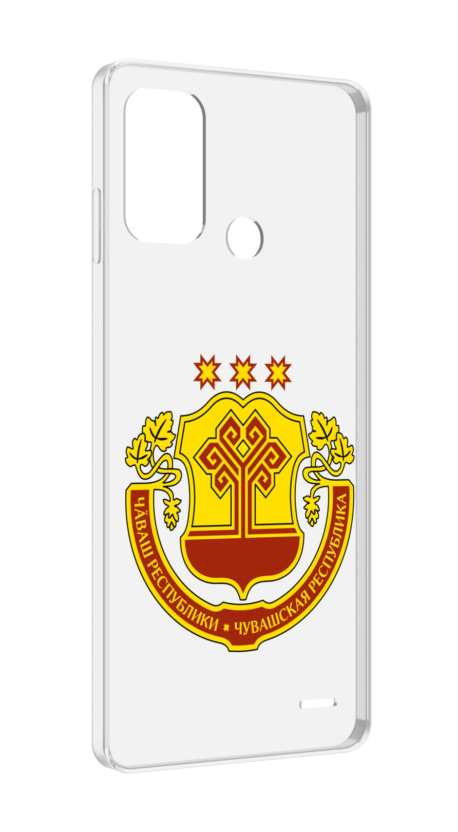 

Чехол MyPads герб-чувашии-чебоксары для ZTE Blade A52, Прозрачный, Tocco