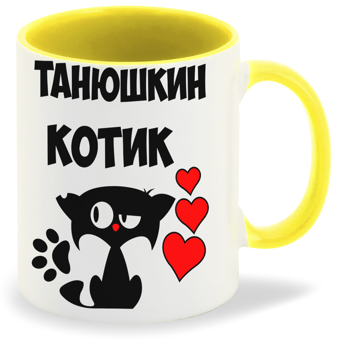 

Кружка CoolPodarok Танюшкин котик