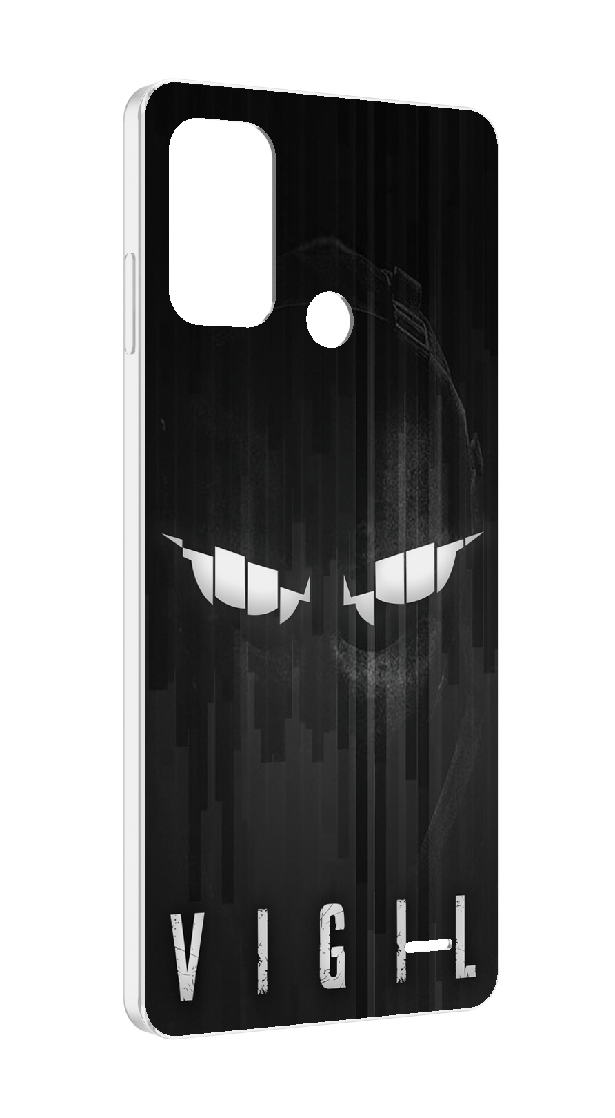 

Чехол MyPads глаза-в-ночи для ZTE Blade A52, Прозрачный, Tocco