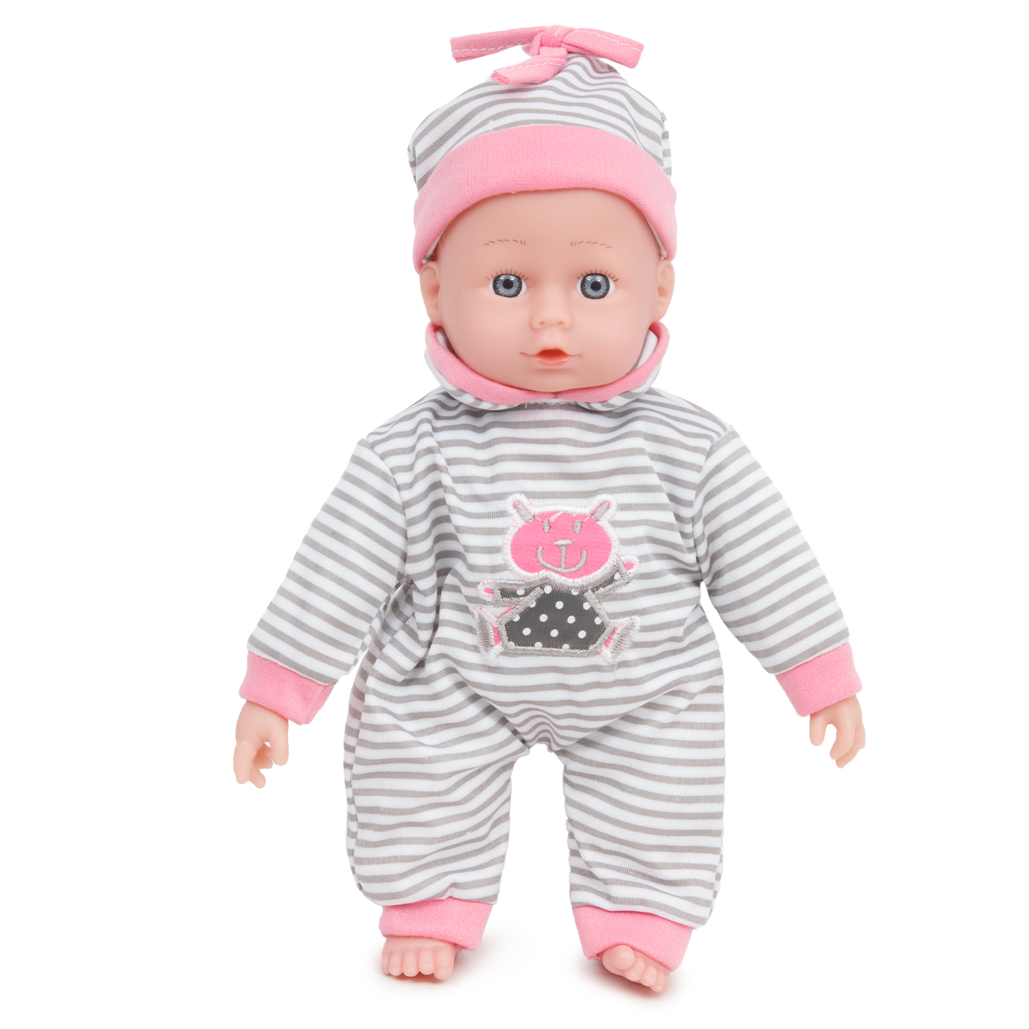 

Пупс Mia Club Baby with love Baby with love, с мягким телом, озвученный 24 см