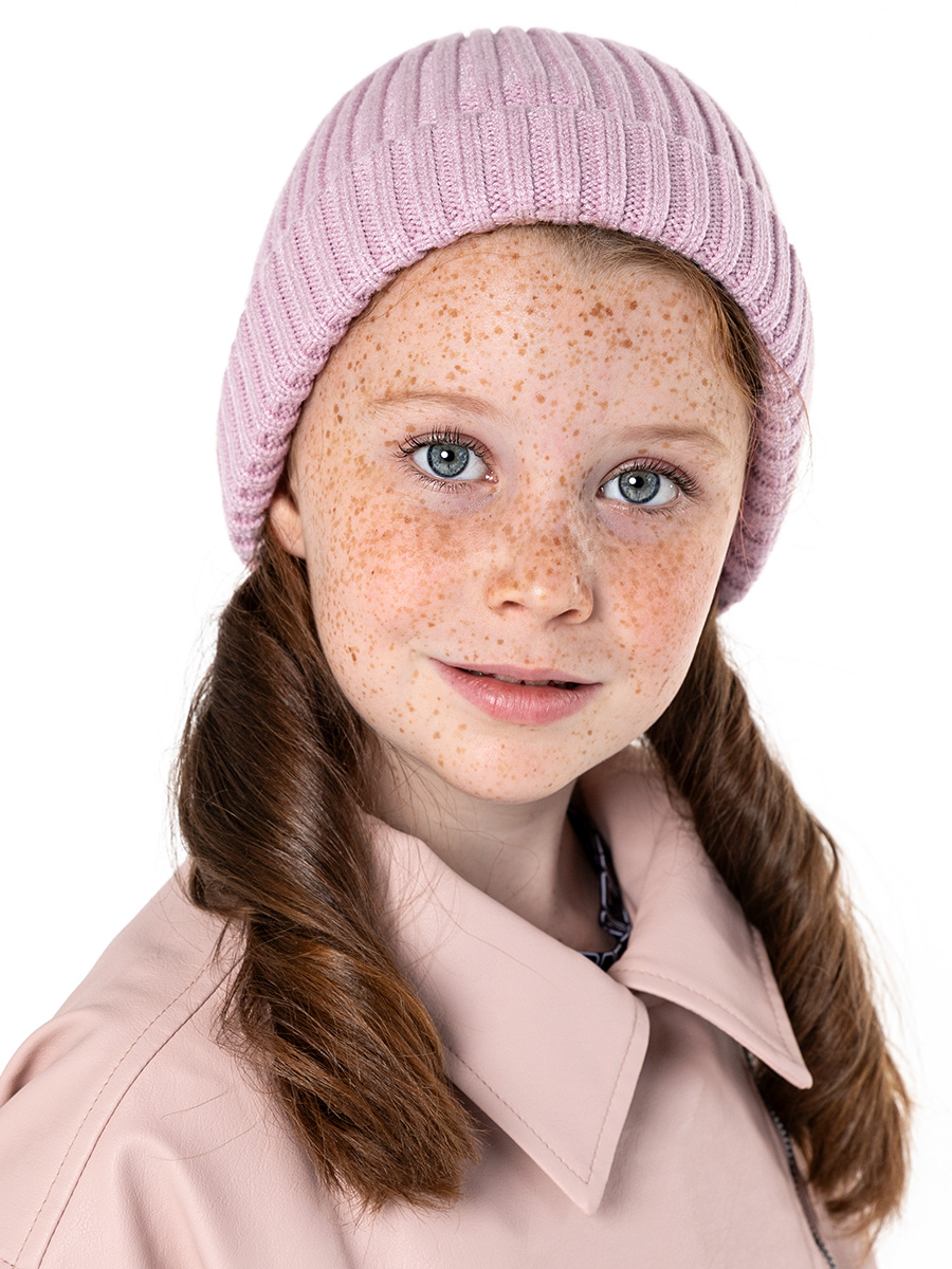 

Шапка детская NIKASTYLE 11м11624, сухая роза, 50, Розовый, 11м11624
