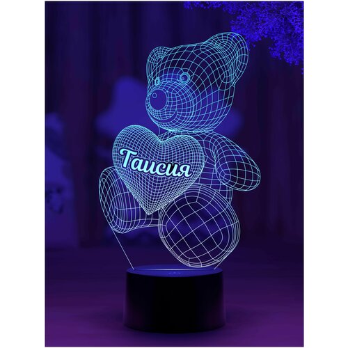 

Ночник Amstek "Мишка именной Таисия"