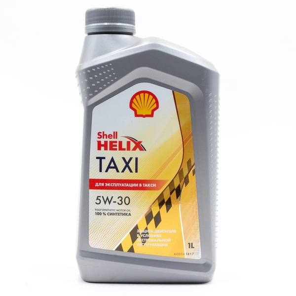 Моторное масло Shell синтетическое 5W30 helix taxi api sl acea a3/b3/b4 1л