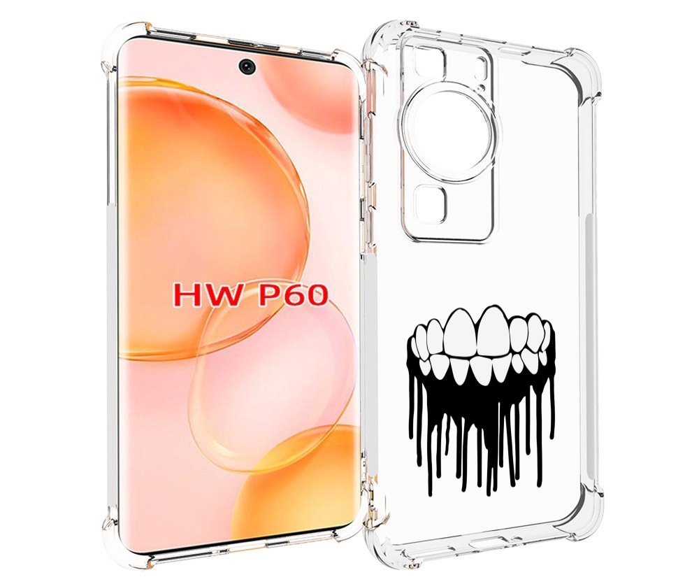 

Чехол MyPads зубы для Huawei P60, Tocco