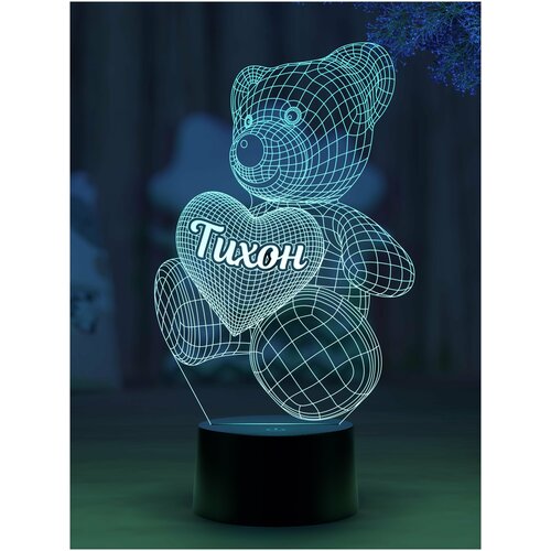 

Ночник Amstek "Мишка именной Тихон"