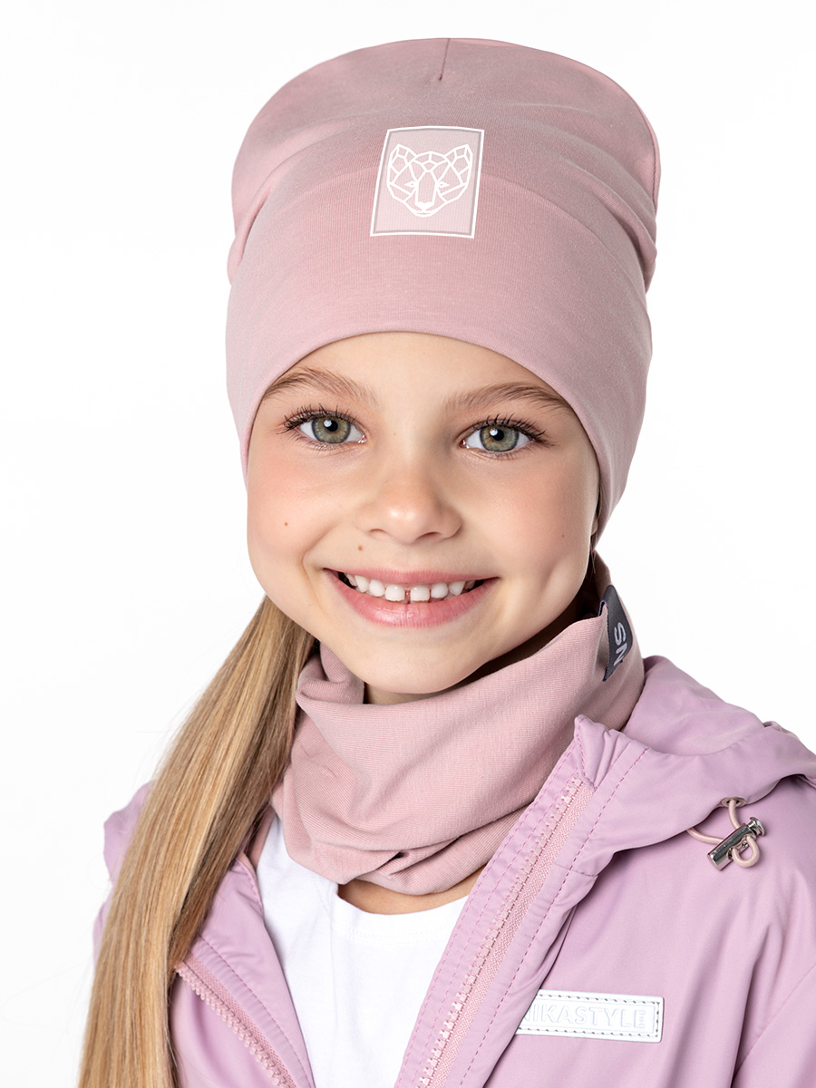 

Комплект детский NIKASTYLE 12л12224, пудра, 52, Розовый, 12л12224