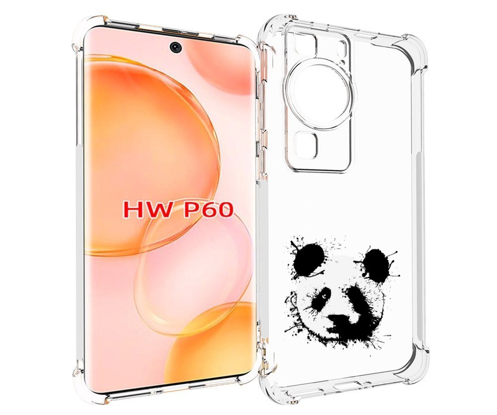 

Чехол MyPads клякса-панда для Huawei P60, Tocco