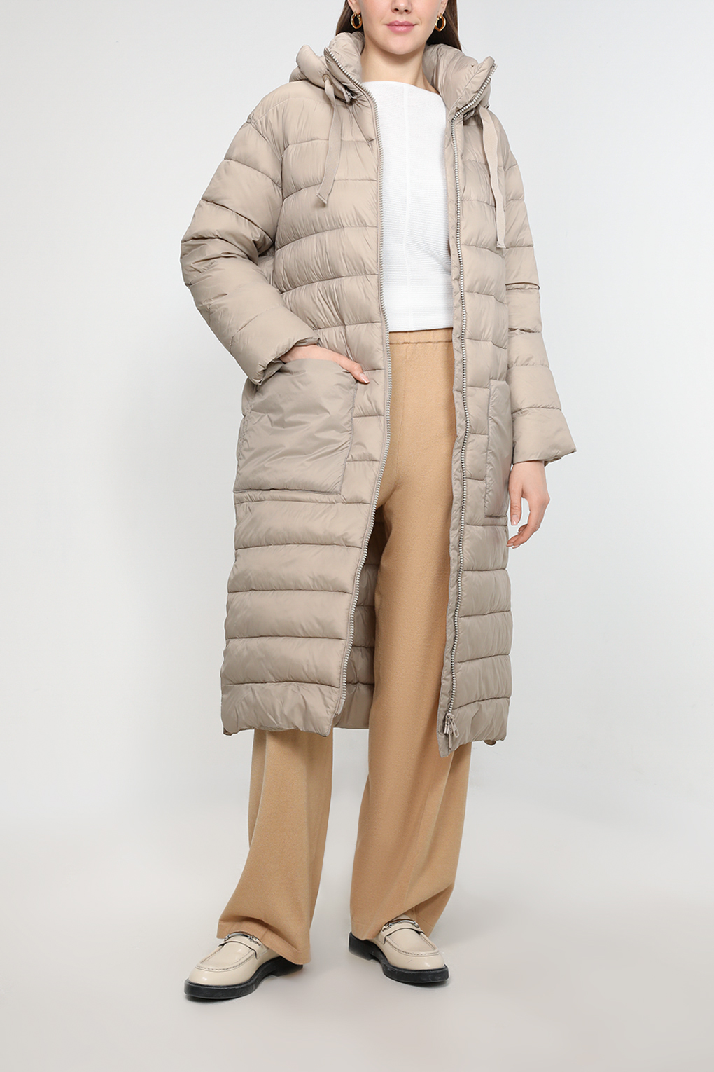 

Брюки женские TWINSET 231TP3102 коричневые XL, Коричневый, 231TP3102