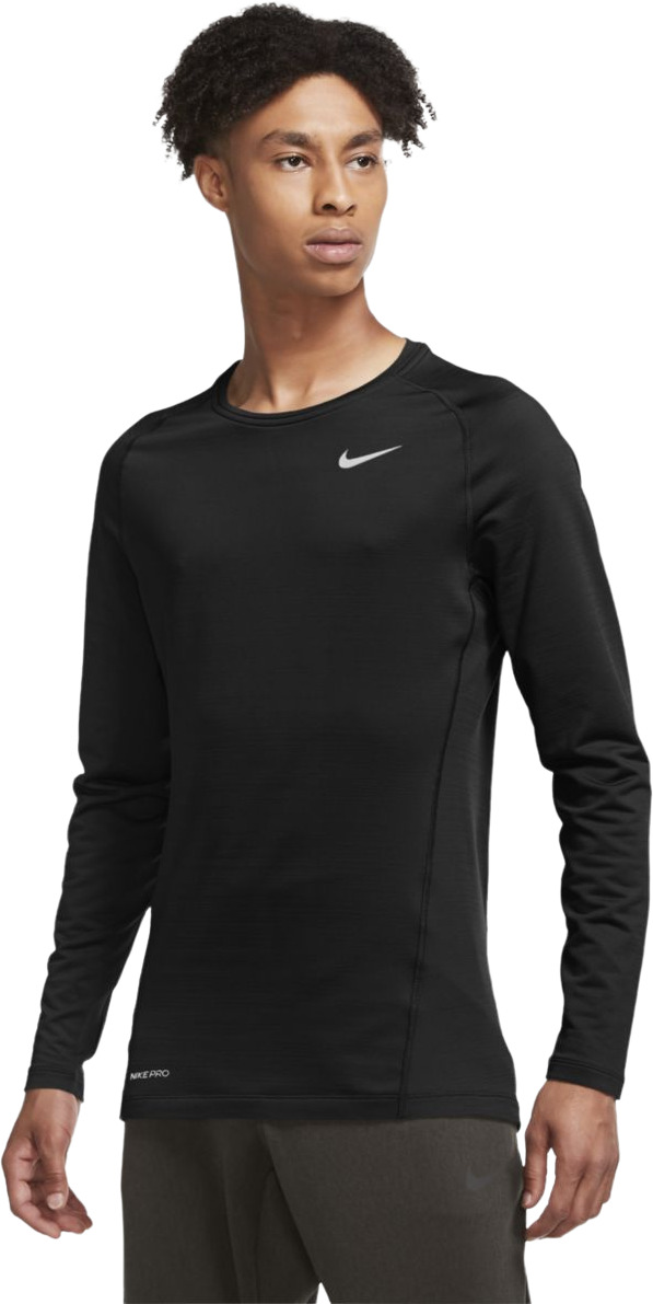 

Лонгслив мужской Nike CU6740 черный XL, CU6740