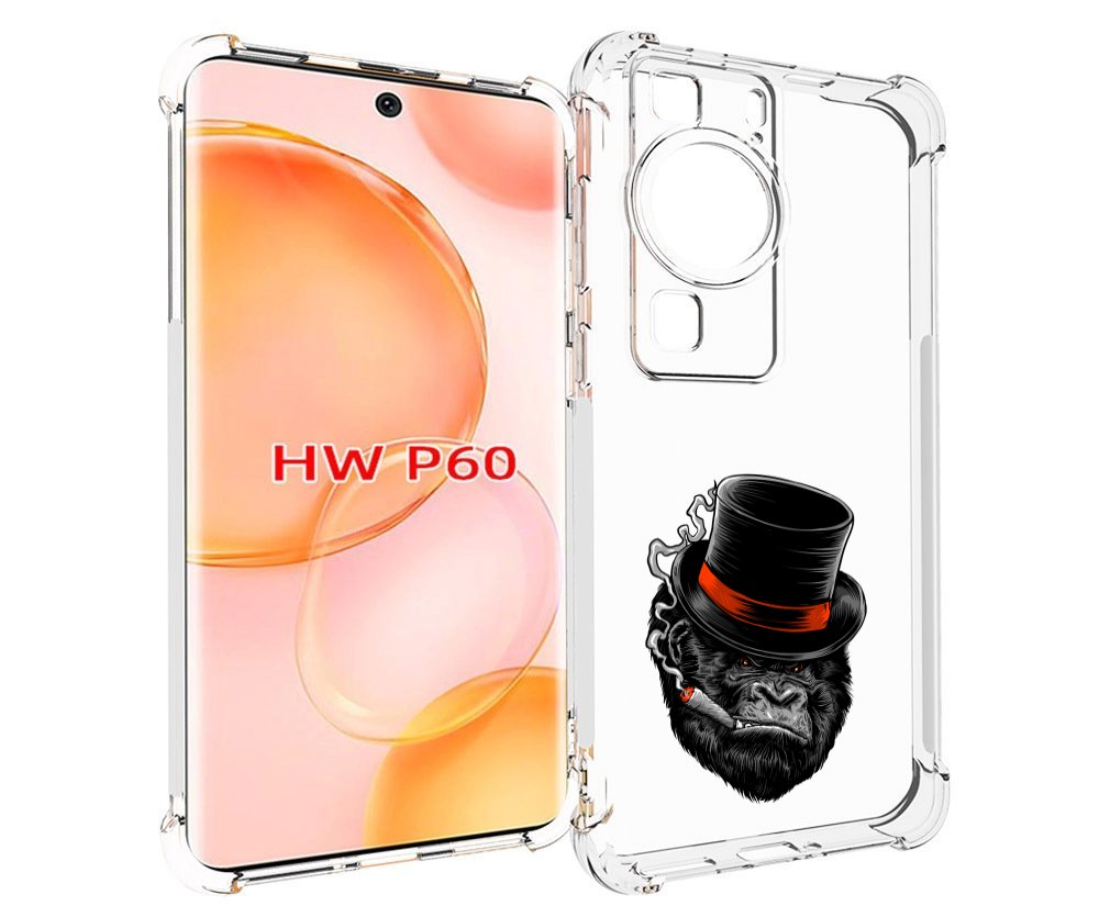 

Чехол MyPads дизайнерская горилла для Huawei P60, Tocco