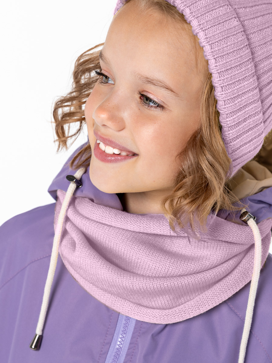 

Снуд детский NIKASTYLE 17м11024, орхидея, onesize, Фиолетовый, 17м11024