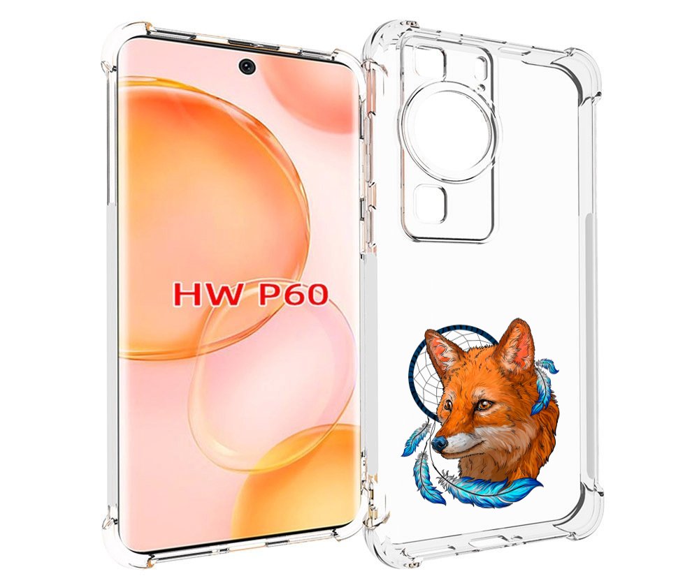 

Чехол MyPads лиса и ловец снов для Huawei P60, Tocco