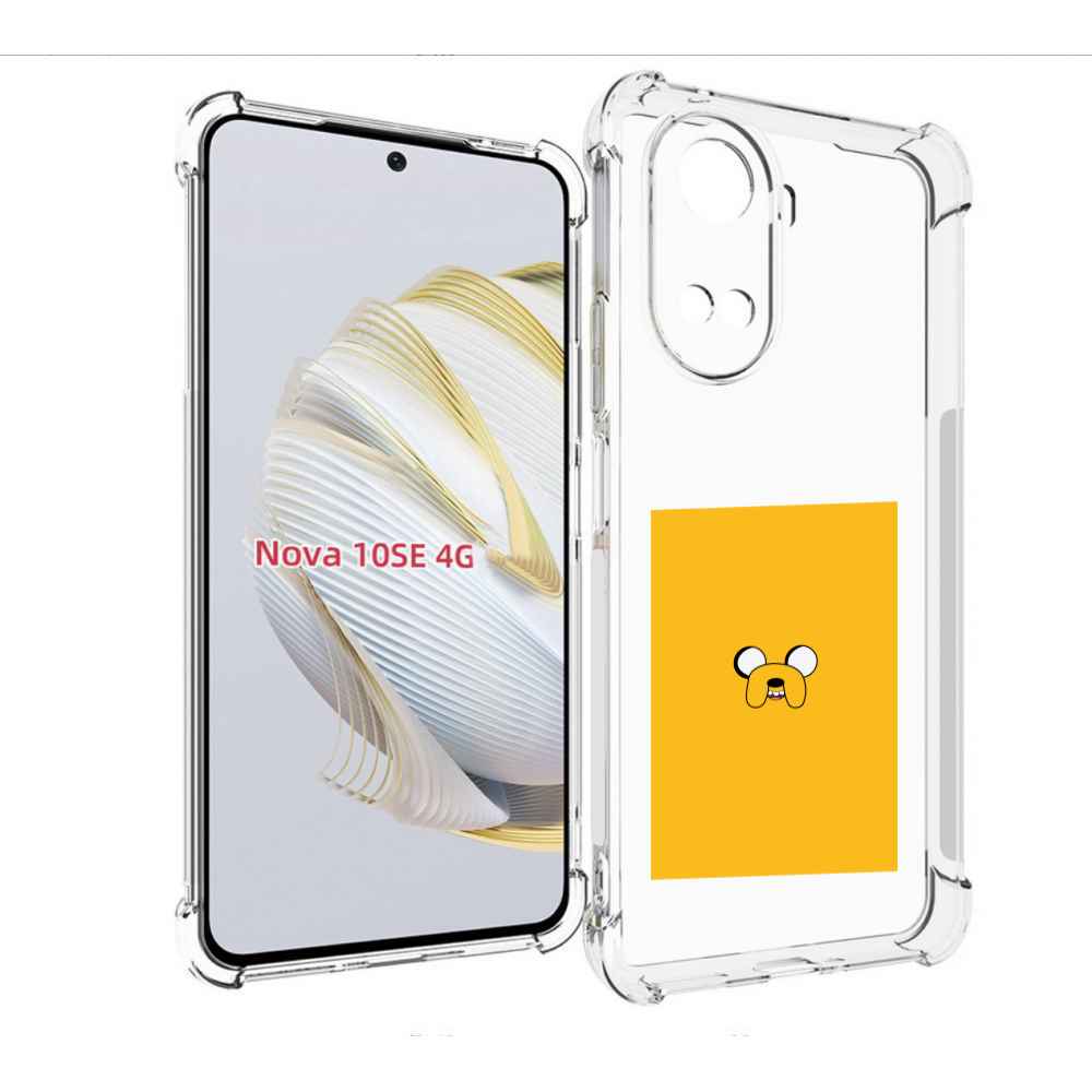

Чехол MyPads Джейк-время-приключений для Huawei Nova 10 SE, Прозрачный, Tocco