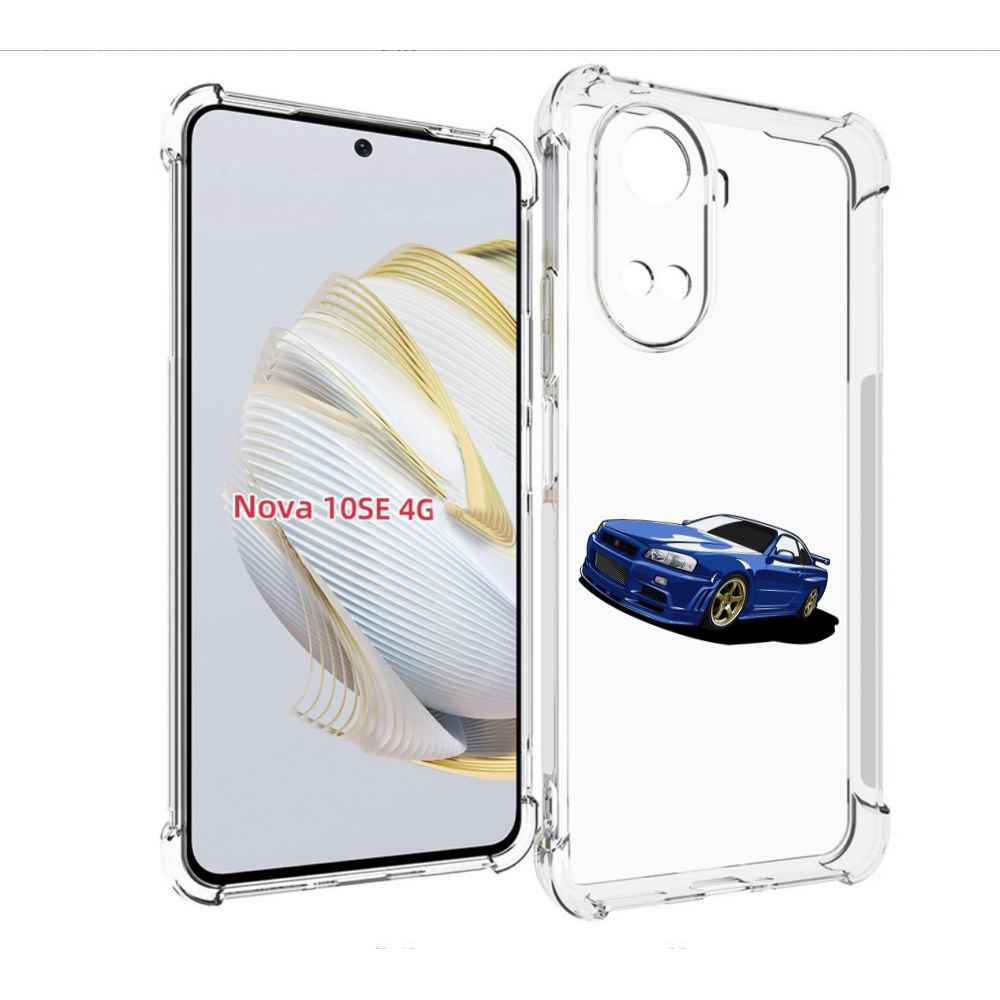 

Чехол MyPads Джитиэр для Huawei Nova 10 SE, Прозрачный, Tocco