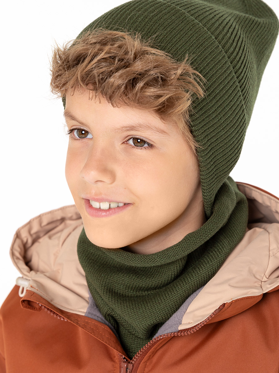 

Снуд детский NIKASTYLE 17м11124, хаки, onesize, 17м11124