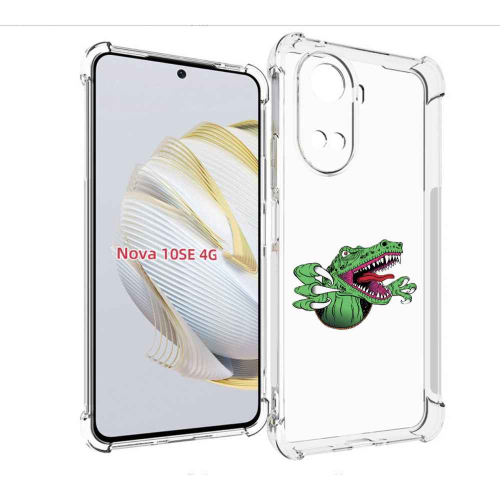 

Чехол MyPads Динозавр для Huawei Nova 10 SE, Прозрачный, Tocco